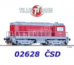02628 Tillig TT Dieselová lokomotiva řady T 435, ČSD