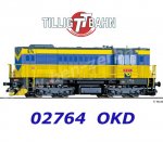 02764 Tillig TT  Dieselová lokomotiva řady 740, OKD Doprava