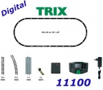 11100 TRIX MiniTRIX N Digital Start Set Track and Mobile Station, N