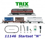 11146 TRIX MiniTRIX N  Analogový startset "Nákladní vlak"