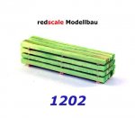 1202 20 impregnovaných trámů 69mm