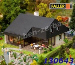 130643 Faller Architect’s house with sheets roof, H0