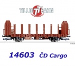 14603 Tillig TT Stake car Type Laaps of the CD Cargo