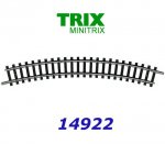 14922 TRIX MiniTRIX Curved track, R2 30° N