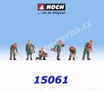 15061 Noch Forest Workers, 6 Figures, H0