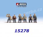 15278 Noch Sitting Workers, 6 figures, H0