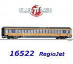 16522 Tillig TT 2nd class passenger coach Type Bmpvz of the RegioJet
