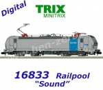 16833 TRIX MiniTRIX N Elektrická lokomotiva řady 193 (Vectron), Railpool - Zvuk
