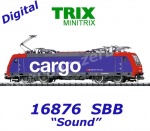16876 TRIX MiniTRIX N Elektrická lokomotiva řady Re 482, SBB Cargo, Zvuk