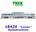 18429 TRIX MiniTRIX N Rychlíkový vyhlídkový vagon Vista dome "LUXON", Railadventure