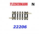 22206 Fleischmann N Kolej rovná, 33,6 mm, N