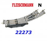 22273  Fleischmann N Electric Left Hand Curved Point R1/R2