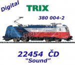 22454 Trix Elektrická lokomotiva řady 380, ČD, Zvuk