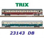 23143 Trix Set of 2 passenger cars for the express FD 1980 "Königssee" of the DB