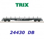 24430 TRIX Four-axle stake car type Res 687 of the DB