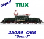 25089 TRIX Elektrická lokomotiva řady 1189 "Rakouský krokodýl" , OBB - Zvuk