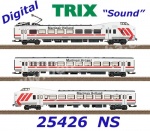 25426  Trix Electric rail car train class ICM- "Koploper" “Martinair Holland”  - Sound