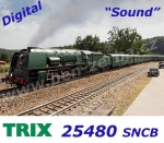 25480 TRIX Rychlíková parní lokomotiva řady 1, SNCB - Zvuk
