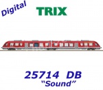 25714 Trix Diesel Powered Commuter Rail Car Class 648.2 of the DB  - Sound