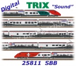 25811 Trix Electric high-speed rail car train class RABe 501 "Giruno", SBB - Sound
