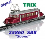 25860 Trix Electric  rail car Class RCe 2/4 "Red Arrow" of the SBB - Sound