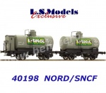 30444 LS Models Set of 2 Tank Cars  "ENERGOL/ENERGIG", NORD (SNCF)