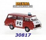 30817 Brekina Skoda 1203 bus  "Pozarní ochrana" (Fire Protection), 1969,  H0
