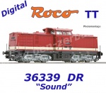 36339 Roco TT Dieselová lokomotiva řady 110, DR - Zvuk