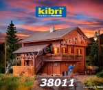 38011 Kibri Mountain house with house illumination starter set, H0