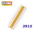 3915 Brawa Solder-tag Junction Block - 10 connections