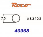 40068 Roco Set of traction tyres, dim. 8.3 - 10.2 mm, 10 pcs.
