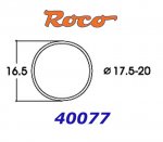 40077 Roco Set of traction tyres, dim. 17.5 - 20mm, 10 pcs.