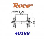 40198 Roco Set dvojkolí 11 mm Roco, 2 ks
