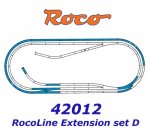 42012 Roco Rozšiřující kolejový set ROCO LINE track set D (koleje s gumovým podložim)