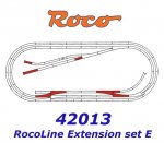 42013 Roco Extedning set ROCO LINE track set E (tracks with bedding)