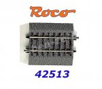 42513 Roco RocoLine 2,1 mm with Bedding Straight Track G1/4, 57,5mm