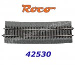 42530 Roco RocoLine 2,1 mm with Bedding Curved R20 = 1962mm, 5°