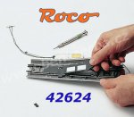 42624 Roco RocoLine 2,1 mm with Bedding Digital DCC Switch Drive