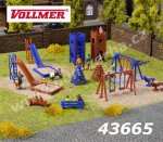 43665 (3665) Vollmer Dětské hřiště - set H0