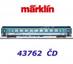 43762 Marklin Passenger coach 1st Class Type Apmz 143 of the CD