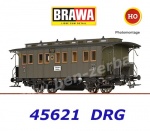 45621 Brawa Passenger Coach 2nd Class Type Bi of the DRG