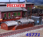 45771 Vollmer Sand bunker with quonset hut, H0