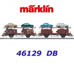 46129 Marklin Double auto transport car type Laaes 541 of the DB