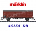 46154 Marklin Boxcar type Gbkl 238  Design type Gl "Dresden" of the DB