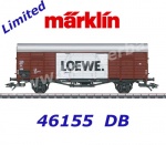 46155 Marklin Boxcar type Gbkl 238 of the former type Interchange Gl "LOEWE", DB