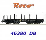 46380 Roco Heavy Duty Flat Wagon Type Rlmmp of the DB