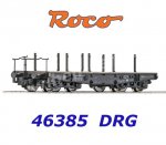 46385 Roco  Plošinový nákladní vůz pro transport těžkých nákladů řady SSy 
