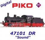 47101 Piko TT Steam locomotive class 55 of the DR - sound