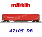 47105 Marklin  Vůz se shrnovací plachtou řady Rils 652, DB Schenker