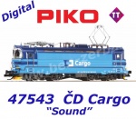 47543 Piko TT Electric Locomotive Class 240 "Laminatka" of the CD Cargo - Sound